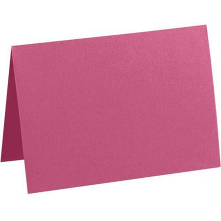 A7 Folded Card (5 1/8 x 7 ) - Magenta (500 Qty.)