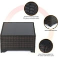 thumbnail image 3 of LeveLeve 7 Wicker Sectional Outdoor Conversation Sets with Sofa and Table, 3 of 7