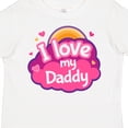 thumbnail image 4 of Inktastic I Love My Daddy Girls Girls Toddler T-Shirt, 4 of 5