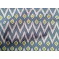 thumbnail image 4 of oneOone Tissu Popeline de Coton Imprimé Chevron Ikat BTY 42 Pouces de Large, 4 of 4