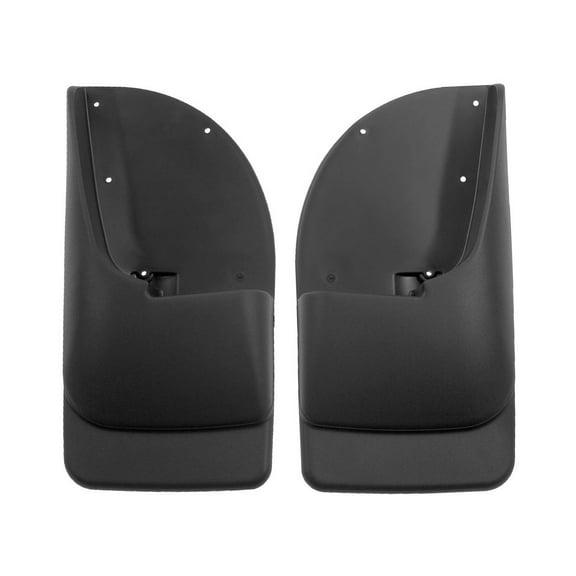 Husky Liners 57401 Custom Molded Mud Flaps Fit 99-10 F250/F350 SRW w/o OE Fender Flares Rear