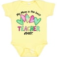 thumbnail image 3 of Inktastic My Mom is the Best Teacher Ever Boys or Girls Baby Bodysuit, 3 of 5