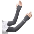 thumbnail image 2 of Caywon Arm Sleeves for Men and Women UV Sun Protection Cover Up Baseball Basketball Football Golf Running Abrasions Protective Arm Sleeve, 2 of 3