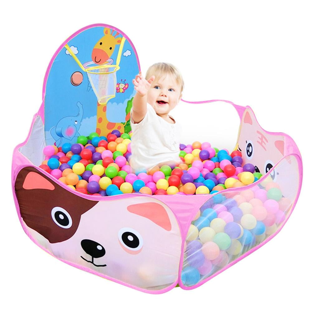 Chinatera Kids Baby Children Pop Up Pit Ball Play Tent Indoor Outdoor Tent Game House Toy House Kids Play Tent