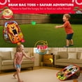 thumbnail image 2 of Puf 2 en 1 de Target Toss Game SWOOC Safari Sling, 2 of 6