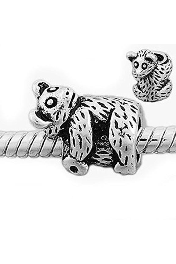 Koala Bear Charm for European Snake Chain Charm Bracelet