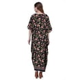 thumbnail image 4 of Miss Lavish London Kaftan Dress - Caftans for Women - Women's Caftans Suiting Teens to Adult Women in Regular to Plus Size [151-BLACK 6-12], 4 of 6
