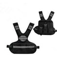 thumbnail image 3 of QinaQin Adjustable Weighted Vest with Reflective Strip, Black, 3 of 6