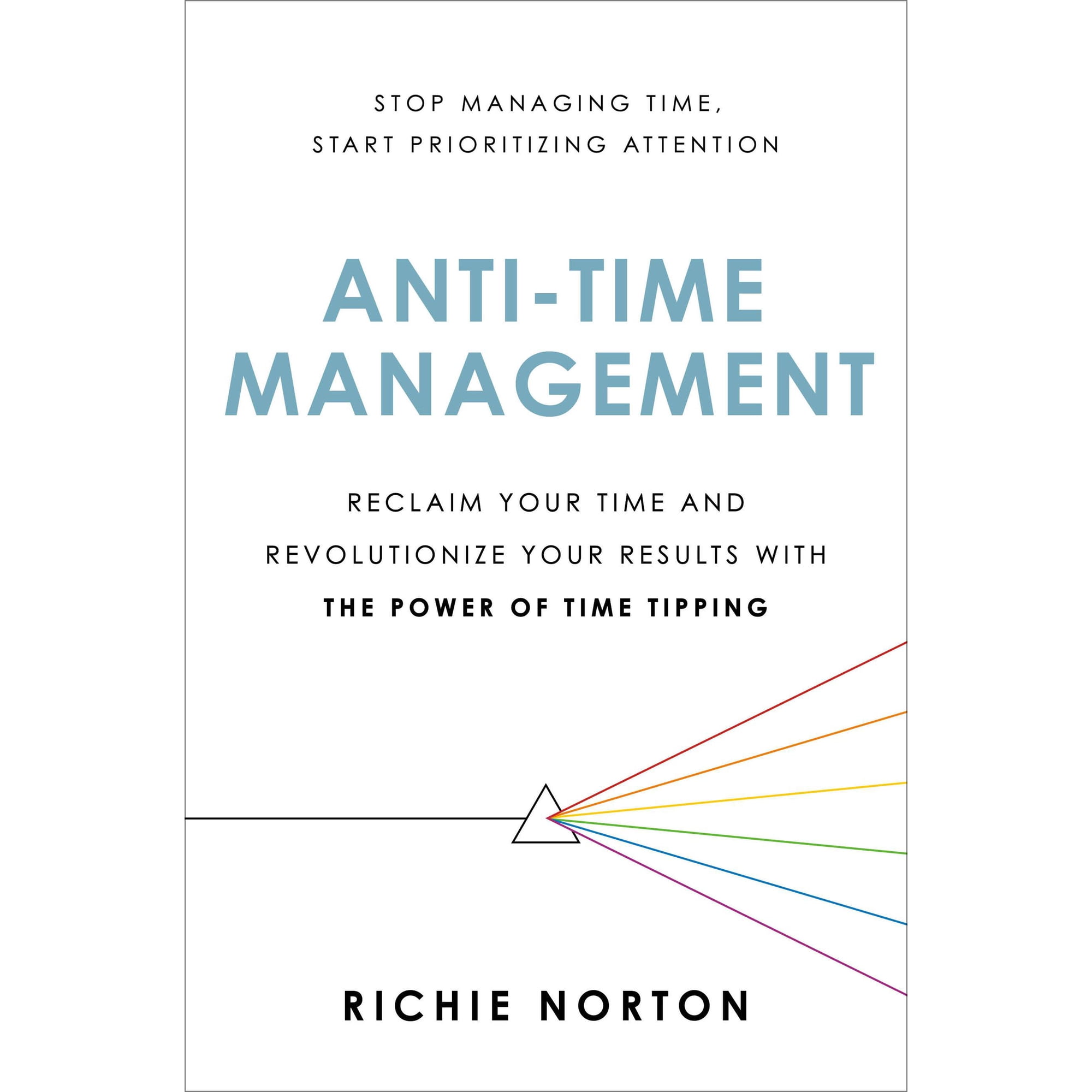 Anti-Time Management : Reclaim Your Time and Revolutionize Your Results with the Power of Time Tipping (Hardcover)