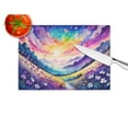 thumbnail image 4 of Carolines Treasures DAC1463LCB 15 x 12 in. Violets in Color Glass Cutting Board - Large, 4 of 5