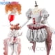 thumbnail image 3 of Disfraz de payaso de película Pennywise, disfraz de Cosplay con cambio de género, disfraz de Lolita de terror para Halloween, vestido de fantasía para mujer, conjunto completo para fiesta de carnaval, 3 of 5