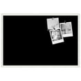 thumbnail image 2 of PinPix 36x24 Custom Cork Bulletin Board Solid Black Poster Board Has a Fabric Style Canvas Finish, Framed in Solid Black, by ArtToFrames (PinPix-622), 2 of 5