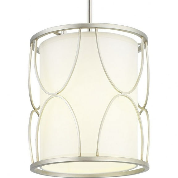 P500176-134-Progress Lighting-Landree - Pendants Light - 1 Light in Luxe and New Traditional style - 10 Inches wide by 11.13 Inches high-Silver Ridge