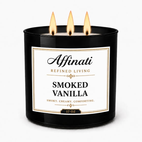Smoked Vanilla 3-Wick Candle