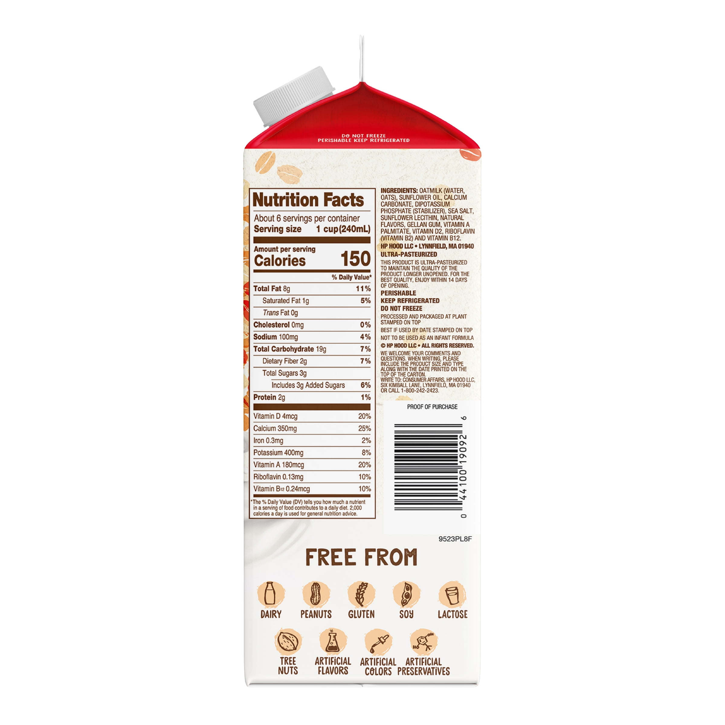 Planet Oat Oat Milk, Velvety & Smooth, Barista Lovers, 52 fl oz