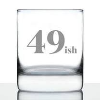 Bevvee Whiskey Rocks Glass 10.25 oz 49ish Gifts for Whiskey Enthusiasts Glassware & Drinkware