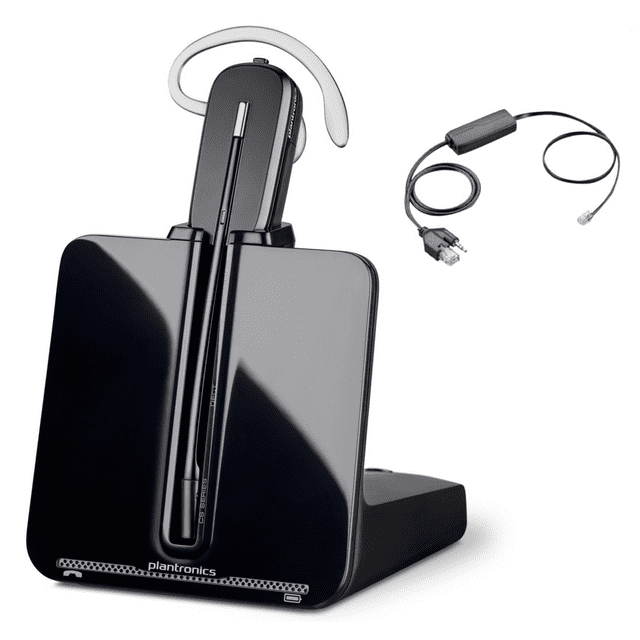 Avaya Compatible Plantronics VoIP Wireless Headset Bundle with Electronic Remote Answerer (EHS) included
