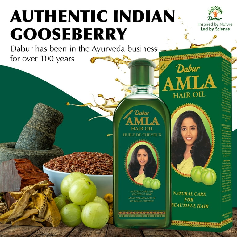 Dabur Amla Hair oil - Natural care for beautiful hair, 500ml