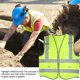 thumbnail image 5 of High Visibility Traffic Vest, Construction Safety Waistcoat Safety Vest, Fluorescent Green Running For Truck Drivers Cyclists, 5 of 8