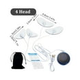 thumbnail image 3 of Pompotops Produits de Beauté en Liquidation, Cadeaux de Beauté pour Femmes, Visage, avec Coussinets de Massage Facial 8 Modes, Stimulateur Facial à Microcourant pour Raffermir le Visage, 3 of 9