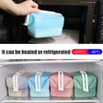 thumbnail image 3 of Sacs de Rangement Alimentaires en Silicone Réutilisables et Réutilisables pour Micro-Ondes Sacs de Congélation Réutilisables Anti-Saveur, 3 of 5