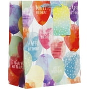 Jillson & Roberts Medium Gift Bags, Balloon Birthday (120 Pcs)