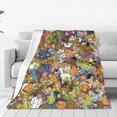 thumbnail image 1 of Manta de viaje de felpa suave de Scooby Doo para dormitorio, sala de estar, sofá, oficina, regalo para todas las estaciones para mujeres, hombres, niñas y niños, 1 of 7