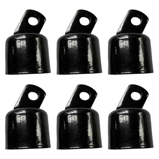 Tapa de extremo de riel de cerca de cadena Conector de malla de alambre Profesional Resistente al desgaste Negro