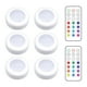 thumbnail image 1 of Luces LED RGB para Gabinetes Inevent 6 Luces 2 Controles Remotos, 1 of 7