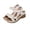 Beige, variant on Tbopshirt Womens Sandals Summer Plus Size Wedge Sandals Comfort Open Toe Breathable Trendy Solid Color Lightweight Beach Wedge Heel Sandals Vacation