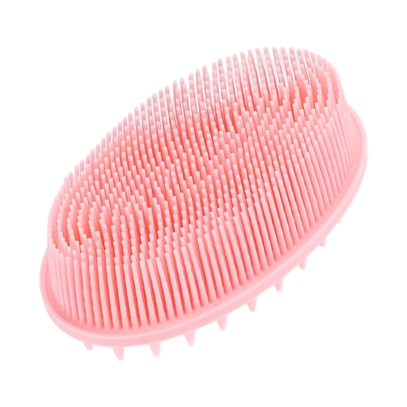 Unique Bargains Bath Brush for Shower 4.72"x2.76"x1.69" 1 Pc Pink
