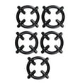 thumbnail image 1 of 5 Pcs Practical Iron Gas Stove Racks Gas Stove Brackets Fire Stove Racks (Black), 1 of 9