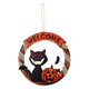 thumbnail image 2 of Xihbxyly Letrero de Calabaza de Halloween, Placa de Bienvenida de Madera, Material Duradero, Decoración para Puerta de Entrada o Porche, Llamativo Adorno de Halloween, para Uso Interior o Exterior, 1, 2 of 2