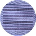 thumbnail image 1 of Ahgly Company Indoor Round Persian Blue Traditional Area Rugs, 3' Round, 1 of 4