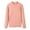 Pink, variant on Kilaqueen Womens Plus Size Thermal Underwear Long Sleeve Soft Comfy Tops for Cold Weather Mock Neck Relaxed Fit Fall Winter Shirts