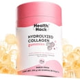 thumbnail image 1 of Gomitas de Colágeno Hidrolizado Health Hack 5 Tipos I II III V X con Ácido Hialurónico Vitamina C Zinc y Biotina Sabor Fresa 60 Gomitas, 1 of 6