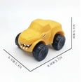 thumbnail image 2 of Monster Truck Toys, Dinosaur Car Toys, Dino Toys For, Push Car for Toddlers 1-3, Blue 3.7X2.4X2.3 in Soft Textured Deformable Play Vehicle for Indoor and Outdoor Casual Playtime, 2 of 3