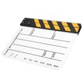thumbnail image 4 of TOPINCN Director Clapperboard Made Of Acrylic Organic Material Clapperboard For Movie Memorabilia, 4 of 8