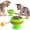 Green, variant on KYAIGUO Cat Toys Roller Carousel Cat Toys Peppermint Balls Interactive Cat Toys Catfighting Toys Pet Supplies