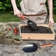 thumbnail image 5 of Trasplantador de pala de paleta de jardín súper fuerte - Acero inoxidable - Resistente a la oxidación - Agarre ergonómico - Pala de mano perfecta para trasplantar y cavar en jardinería, 5 of 5
