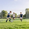 thumbnail image 4 of Slsy 16x7ft Soccer Goals for Backyard, Steel Soccer Goal with 6 Cones, Weatherproof Soccer Goal for Teens/Adults Practice Training, 4 of 8