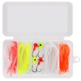 thumbnail image 1 of de Pesca Ganchos Individuales Camarón Señuelos con de Goma Suave Brillante Sunnimix Pesca señuelo jigging cebo, 1 of 8