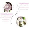 thumbnail image 3 of ABPETE Crystal Pink Daisy Figurines Collectibles Gifts for Women Friends, Small Crystal Pink Flowers with Base Paperweights Decoration for Home Office Tabletop Centerpieces, 3 of 12