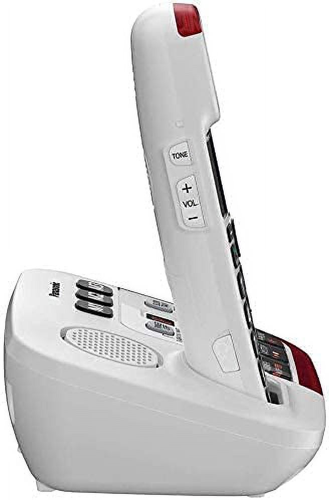 Panasonic KX-TGM420W + (1) KX-TGMA44W Amplified Cordless Phone with Digital Answering Machine and Voice Volume Booster upto 40 dB (2 Handsets)