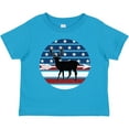 thumbnail image 3 of Inktastic Deer Bow Hunting USA Flag Boys or Girls Toddler T-Shirt, 3 of 5