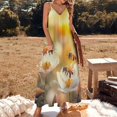 thumbnail image 2 of Happy Cute Bees Fine Art Sleeveless Dress Summer Dress Woman 2025, 2 of 7
