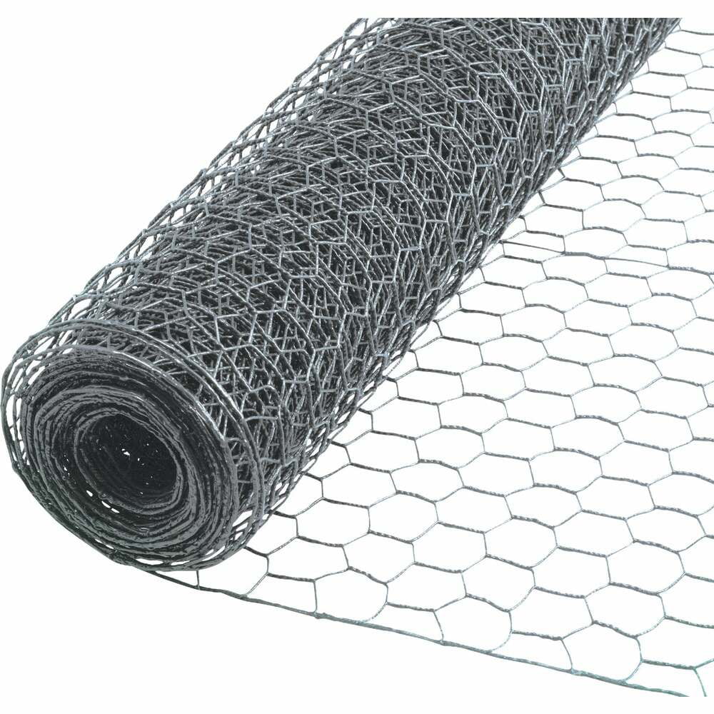 2 in x 6 ft Poultry Netting Chicken Wire Mesh Fence Fencing Metal x 150 ft 