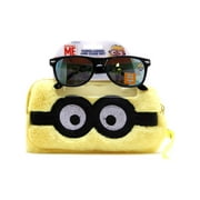 Despicable Me Fuzzy Case and Kid's Sunglasses Set