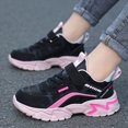 thumbnail image 2 of Zuwimk Boys Girls Sneakers Slip on Lightweight Kids Running Walking Shoes Breathable for Toddler/Little Kid/Big Kid(Hot Pink,27), 2 of 8