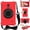 Red, variant on Durable Silicone Case for Samsung Galaxy Tab A 8.0-Inch Tablet (Model SM-T380 /SM-T385) - Shockproof Protective Stand Cover with Hand Holder /Adjustable Shoulder Strap (Red)